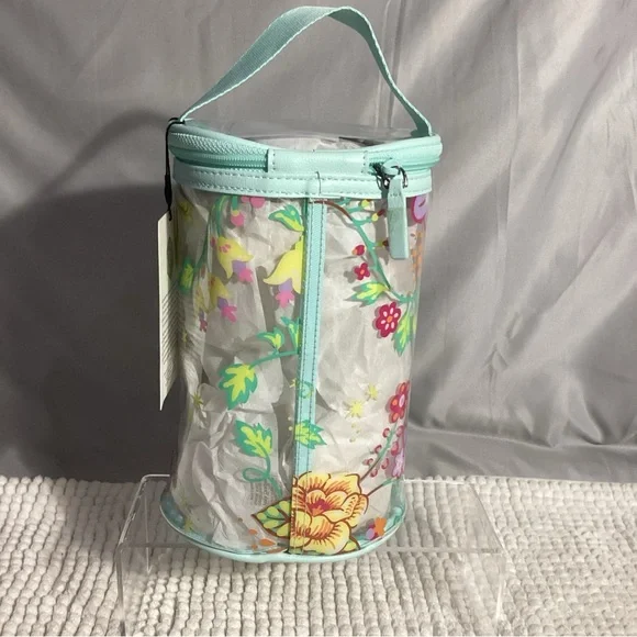 Vera Bradley Disney 100 Tinkerbell Zippered Lotion Cosmetic Case Bag RARE NEW - Picture 5 of 10